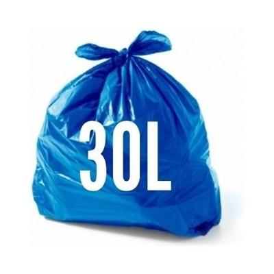 Saco para Lixo 30 Litros Azul com 100 Unidades para Descarte Higipack