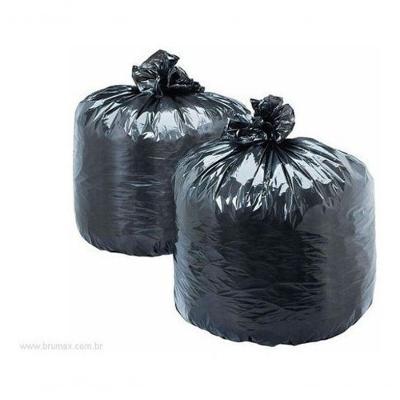 Saco para Lixo 20L Resistente em Polietileno de Baixa Densidade Preto Higipack 100 Unidades