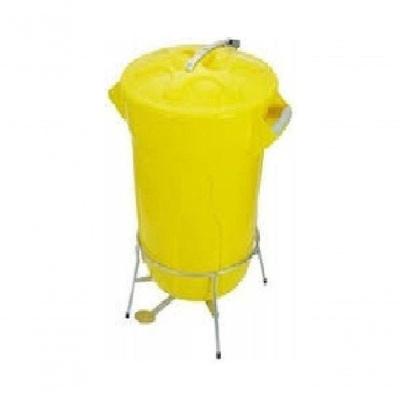 Cesto Lixeira Plástico 40L com Pedal e Armação em Aço Resistente