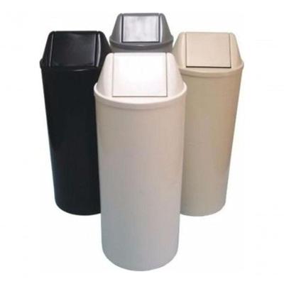 Cesto Lixeira 22 Litros Polipropileno Preto Higipack