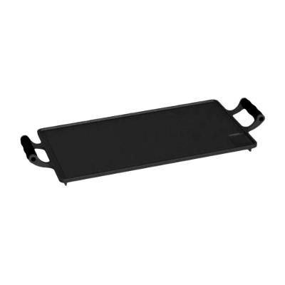Bifeteira com Alças de Silicone Preto 28x46cm para Fogão em Diversos Tipos de Fonte de Calor