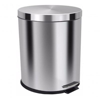 Lixeira com Pedal 30 Litros em Aço Inox com Balde Interno Removível Inox