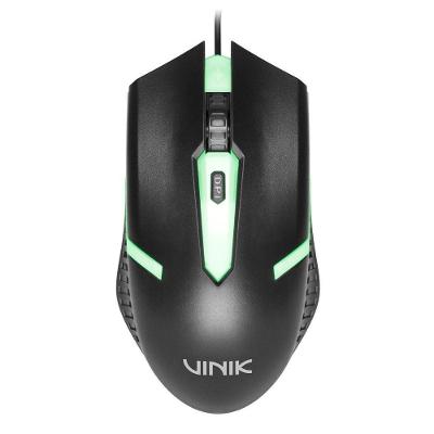 Mouse Gamer Vinik Amani 1500DPI RGB Mgamrgb com Alta Precisão e Iluminação RGB para Gameplay