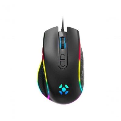 Mouse Gamer Fortrek Cruiser New Edition para Windows e Mac os com Sensor Pixart 3327 12000 DPI RGB
