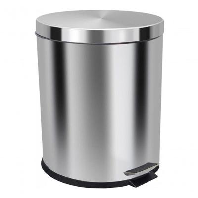 Lixeira 30 Litros Aço Inox com Pedal Balde Interno Inox Higipack
