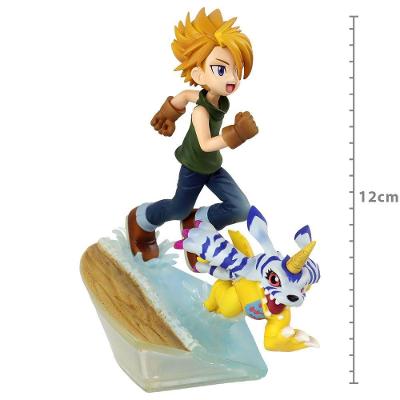 Figura de Coleção Megahouse G.E.M. Series Ref.:833052 Digmon Adventure Yamato Ishida e Gabumon PVC