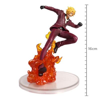 Figura de Coleção Ichiban Signs Of The Hight King One Piece Personagem Sanji em PVC