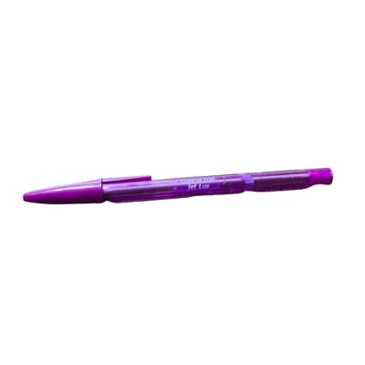Caneta Esferográfica Colorida Compactor Jet Lux com Escrita Suave e Design Moderno para Anotações