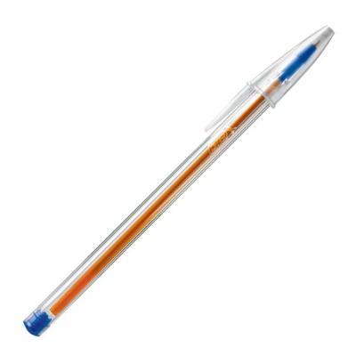Caneta Esferográfica BIC Cristal 0.8 Ponta Fina 0.8MM para Escrita Macia e Precisa Azul