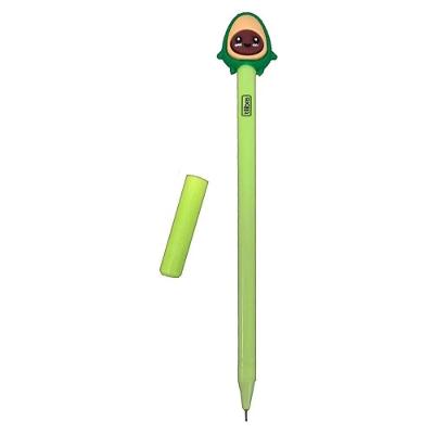 Caneta em Gel Tilibra Abacatinho Ponta 0.5MM Tinta Preta Secagem Rápida Traço Macio 1 Unidade Preto