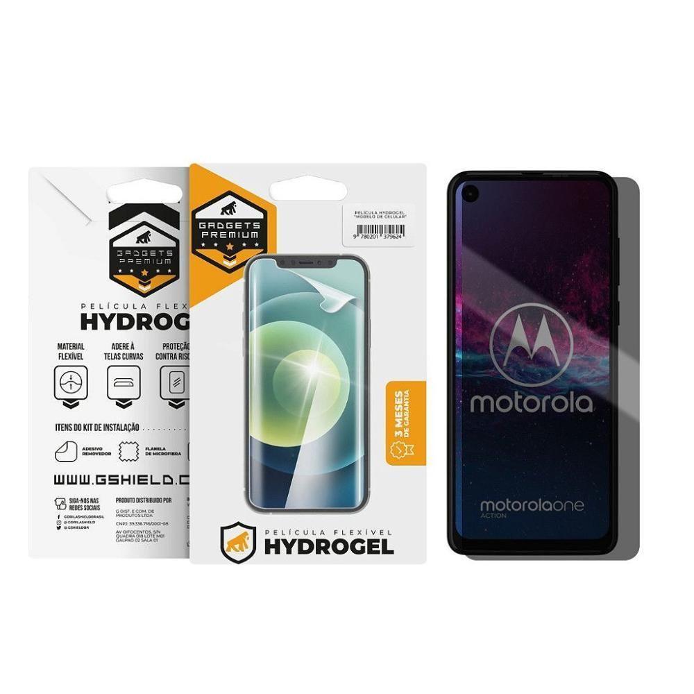 Película Para Motorola One Action - Privacidade Hydrogel - Gshield - 1