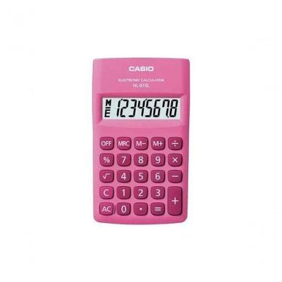 Calculadora de Bolso Casio HL-815L-PK-W-DP com 8 Dígitos Alimentação 1X PILHA AA Portátil 1 Unidade