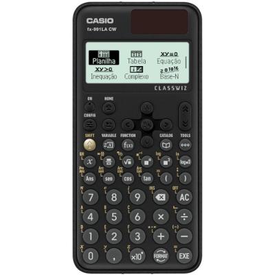 Calculadora Científica Casio FX-991LACW-W4-DT Classwiz com Display de Alta Definição 12 Dígitos