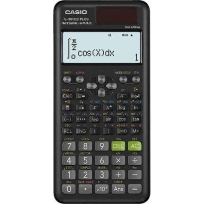 Calculadora Científica Casio FX-991ES Plus-2W4DT com 417 Funções e Visor de Cristal Líquido de Texto