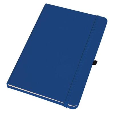 Caderno de Anotações OEM Sketchbook 21x14 Tipo Moleskine Capa Dura Emborrachada 80 Folhas Azul
