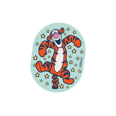 Borracha Tris Decorada Ursinho Pooh com Formas para Material Escolar Verde