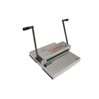 Encadernadora Duplo Anel Manual Lassane Duplamax com Passo 3x1 e 2x1 para Encadernação