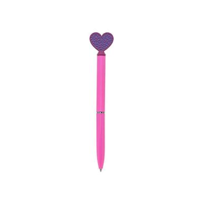 Caneta Molin do Brasil Coração Love Metallic Ponta Fina 1,0MM Tinta Preta para Escrever e Desenhar