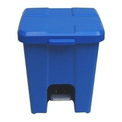 Lixeira Plástica Quadrada Cesto Lixeira Quadrada Plástica com Pedal 25 Litros 30L Polipropileno