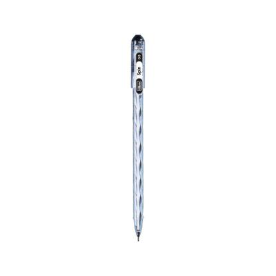 Caneta Esferográfica Tilibra Spin 0,5 mm Ponta Fina com Tinta Fluida 1 Unidade Preto