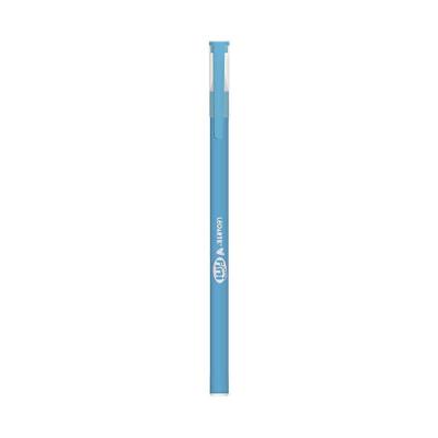 Caneta Esferográfica Leonora Fini Leonora Azul Claro Ponta 0.7MM com Clique 1 Unidade Azul