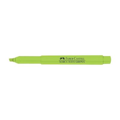 Marca-texto Faber-Castell Grifpen Verde Folha com Ponta Chanfrada 1 Unidade