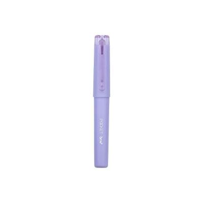 Marca Texto BRW Pocket com Ponta Fina e Tinta de Secagem Rápida para Estudos Roxo