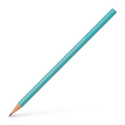 Lápis Preto Faber-Castell Sparkle com Mina Resistente para Uso Escolar e Profissional 1 Unidade Azul