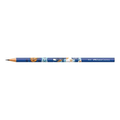 Lápis Preto Faber-Castell N2 Pets Gato com Ponta Resistente e Escrita Macia 1 Unidade