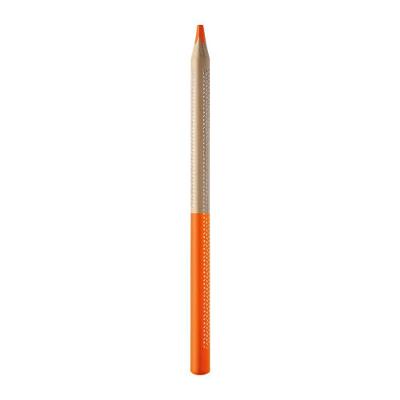 Lápis Marca Texto Tris Fluo Laranja com Mina Macia Neon e Uso Ergonômico 1 Unidade
