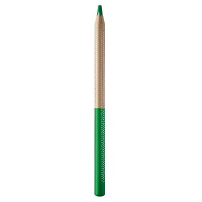 Lápis Marca Texto Tris Fluo Verde com Mina Macia Neon e Corpo Triangular Jumbo 1 Unidade