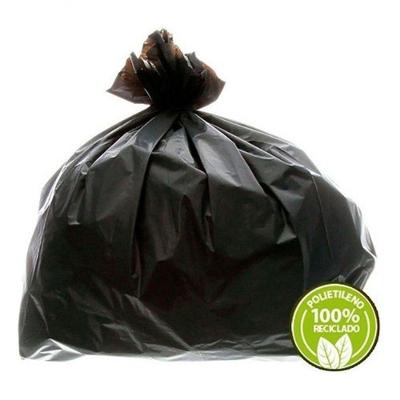Saco de Lixo Cera Fácil 250 Litros Reforçado para Resíduos Residenciais e Industriais Preto Higipack