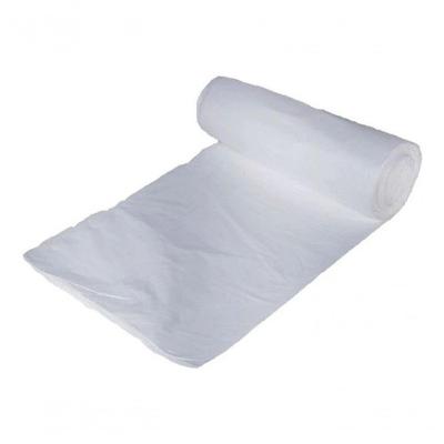 Saco de Lixo Branco em Rolo 20l P20 0 e 020 Micra para Resíduos Leves e Folhagens 100 Unidades