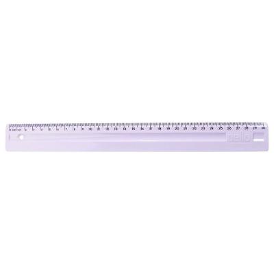 Régua Dello Régua de 30cm Dello Lilás Pastel em Poliestireno Tamanho 30CM 1 Unidade