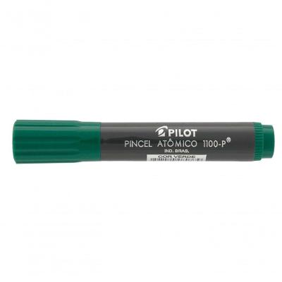 Pincel Atômico Pilot 1100-P Ponta Chanfrada de Feltro Resistente 1 Unidade Verde Escuro
