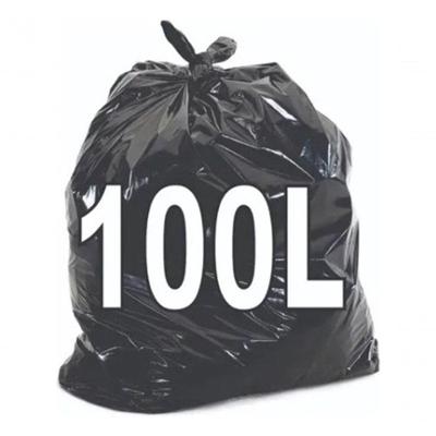Saco para Lixo Saco de Lixo 100 Litros Resistente 100L Super Reforçado para Uso Doméstico Preto