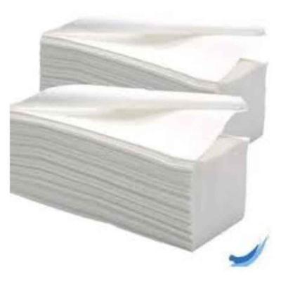 Papel Interfolha Branco 2D 23x21 Baby com Alta Absorção 1000 Folhas Branco
