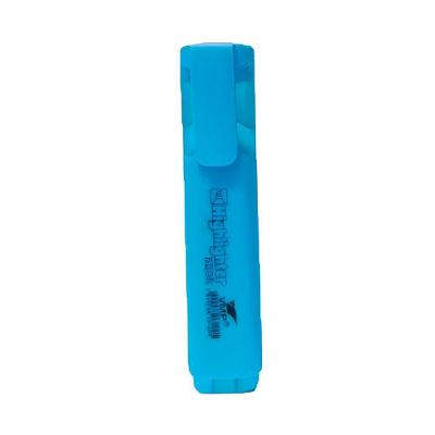 Marcador de Texto Azul Neon Escolar com Ponta Precisa 1 Unidade Azul