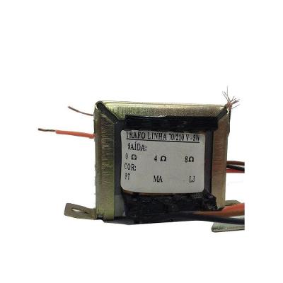 Transformador de Áudio Frahm Linha T5i 70-210V para Sonorização de Ambientes 5i W