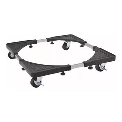 Suporte para Eletrodomésticos OEM de Geladeira Maquina de Lavar e Fogão Inox Ajustável Preto