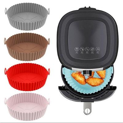 Forma de Silicone para Air Fryer OEM Antiaderente 1 e 5L 20cm Compatível com Fritadeiras