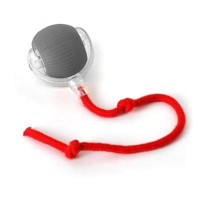 Brinquedo para Gatos OEM Bola de Rolamento Automática Cauda Falsa Recarregável Cinza 5cm Kit 3