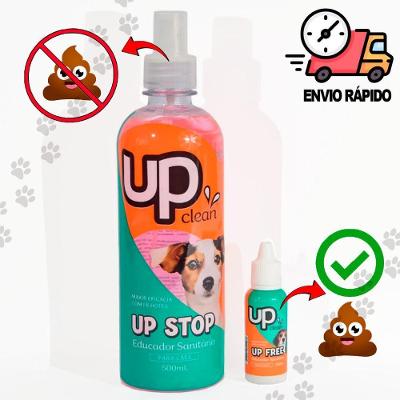 Kit Educador Sanitário para Cães OEM Xixi Sim Xixi Não 500 ml e 30 ml