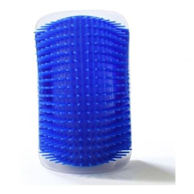 Escova de Parede para Massagem e Remoção de Pelos para Gatos Azul em Plástico 8X12CM 1 Unidade