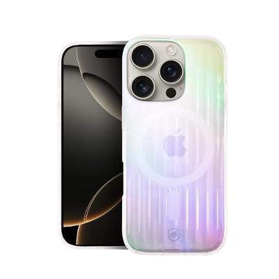 Capa para Celular Gshield para Iphone 16 Pro com Proteção Contra Impactos Magsafe Holográfica