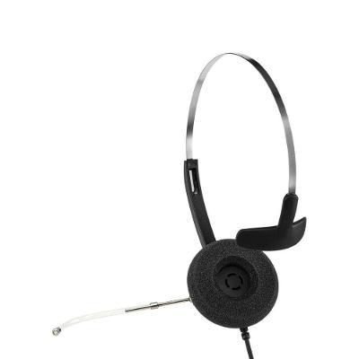 Headset com Fio Intelbras Ths-40 RJ9 para Telefonia com Conector RJ9 e Protetores Auriculares