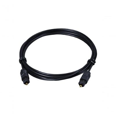 Cabo de Áudio Óptico Toslink Aquário TSK20 para Som Digital com 18 Gbit-s 2 Metros