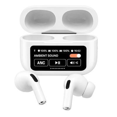 Fone de Ouvido sem Fio MDM Earbuds Branco Perolado Chamadas Bluetooth 5.3