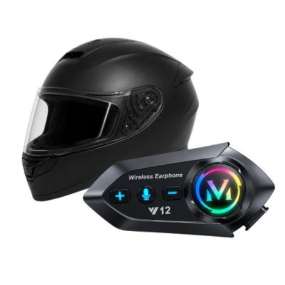 Headset MDM Cpct Estrada Comando de Voz Autonomia 13h Bluetooth Resistente à Poeira Preto