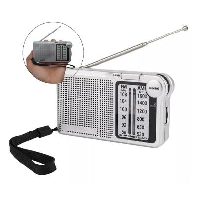 Rádio Portátil AM-FM LE-662 com Som Claro, Antena Ajustável, Bateria Recarregável 110V Preto